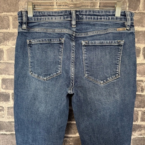 Kancan Russell Mid Rise Boyfriend Jeans distressed chewed hem - Picture 11 of 13